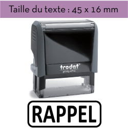 Tampon encreur "RAPPEL" XPrint Trodat 4912 | À seulement 28.90€