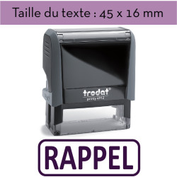 Tampon encreur "RAPPEL" XPrint Trodat 4912 | À seulement 28.90€