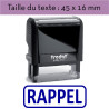 Tampon encreur "RAPPEL" XPrint Trodat 4912 | À seulement 28.90€