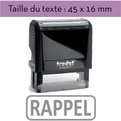 Tampon encreur "RAPPEL" XPrint Trodat 4912 | À seulement 28.90€