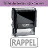 Tampon encreur "RAPPEL" XPrint Trodat 4912 | À seulement 28.90€