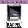 Tampon encreur "RAPPEL" XPrint Trodat 4912 | À seulement 28.90€