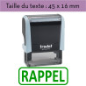 Tampon encreur "RAPPEL" XPrint Trodat 4912 | À seulement 28.90€