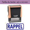 Tampon encreur "RAPPEL" XPrint Trodat 4912 | À seulement 28.90€