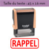 Tampon encreur "RAPPEL" XPrint Trodat 4912 | À seulement 28.90€