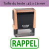 Tampon encreur "RAPPEL" XPrint Trodat 4912 | À seulement 28.90€