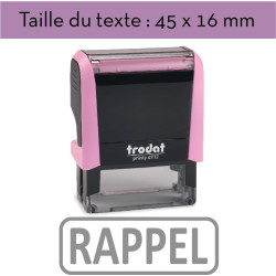 Tampon encreur "RAPPEL" XPrint Trodat 4912 | À seulement 28.90€