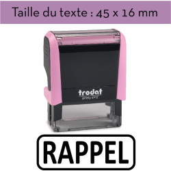 Tampon encreur "RAPPEL" XPrint Trodat 4912 | À seulement 28.90€