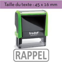 Tampon encreur "RAPPEL" XPrint Trodat 4912 | À seulement 28.90€