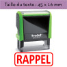 Tampon encreur "RAPPEL" XPrint Trodat 4912 | À seulement 28.90€