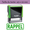 Tampon encreur "RAPPEL" XPrint Trodat 4912 | À seulement 28.90€