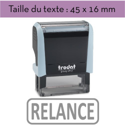 Tampon encreur "RELANCE" XPrint Trodat 4912 | À seulement 28.90€