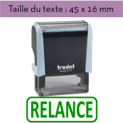 Tampon encreur "RELANCE" XPrint Trodat 4912 | À seulement 28.90€