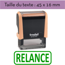 Tampon encreur "RELANCE" XPrint Trodat 4912 | À seulement 28.90€