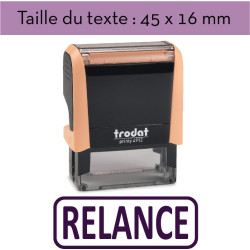 Tampon encreur "RELANCE" XPrint Trodat 4912 | À seulement 28.90€