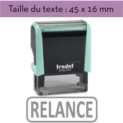 Tampon encreur "RELANCE" XPrint Trodat 4912 | À seulement 28.90€