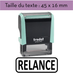 Tampon encreur "RELANCE" XPrint Trodat 4912 | À seulement 28.90€