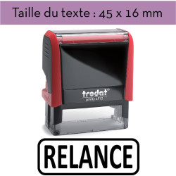 Tampon encreur "RELANCE" XPrint Trodat 4912 | À seulement 28.90€