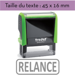 Tampon encreur "RELANCE" XPrint Trodat 4912 | À seulement 28.90€