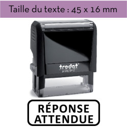 Tampon encreur "RÉPONSE ATTENDUE" XPrint Trodat 4912 | À 28.90€