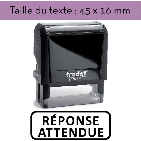 Tampon encreur "RÉPONSE ATTENDUE" XPrint Trodat 4912 | À 28.90€