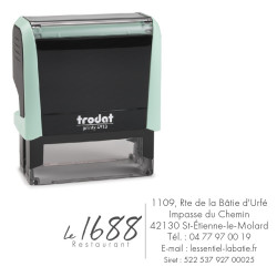 Trodat 4913 Pastel Vert| Tampon encreur d'entreprise à 31.90 €