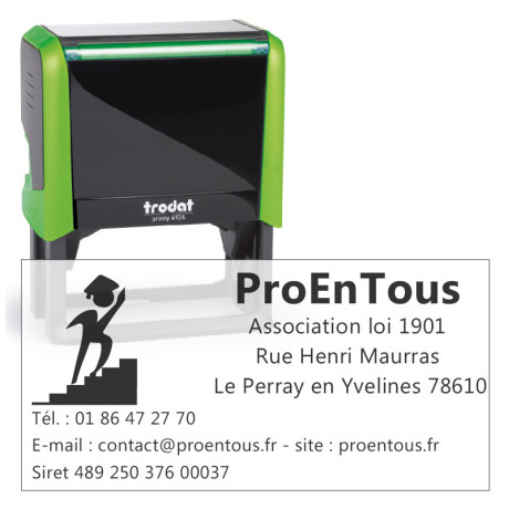 Tampon Trodat Printy 4926 | Tampon encreur d'entreprise à 44.90€