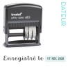 Tampon dateur Trodat 4813 | Tampon d'entreprise 2 lignes à 25.20€