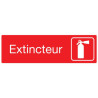 Plaque "Extincteur"