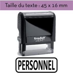 Tampon encreur "PERSONNEL" XPrint Trodat 4912 | À seulement 28.90€