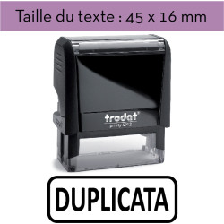 Tampon encreur "DUPLICATA" XPrint Trodat 4912 | À seulement 28.90€