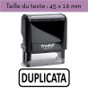 Tampon encreur "DUPLICATA" XPrint Trodat 4912 | À seulement 28.90€