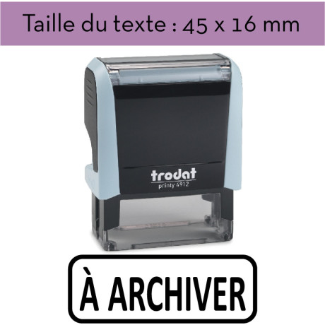 Tampon encreur "À ARCHIVER" XPrint Trodat 4912 | À seulement 28.90 €