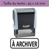 Tampon encreur "À ARCHIVER" XPrint Trodat 4912 | À seulement 28.90 €