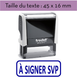 Tampon encreur "À SIGNER SVP" XPrint Trodat 4912 | À seulement 28.90€