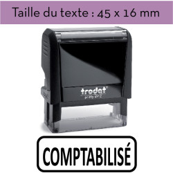 Tampon encreur "COMPTABILISÉ" XPrint Trodat 4912 | À seulement 28.90€