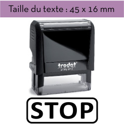 Tampon encreur "STOP" XPrint Trodat 4912 | À seulement 28.90€