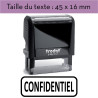 Tampon encreur "CONFIDENTIEL" XPrint Trodat 4912 | À seulement 28.90€