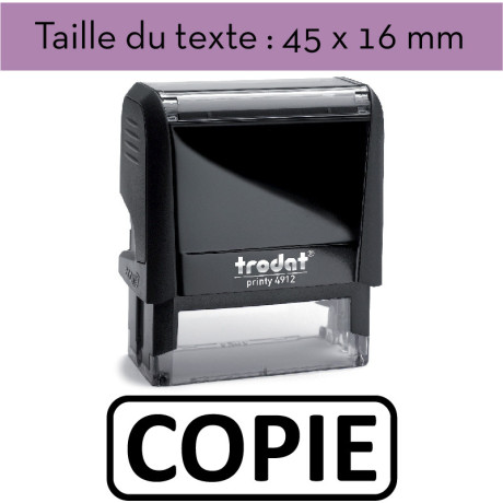 Tampon encreur "COPIE" XPrint Trodat 4912 | À seulement 28.90€