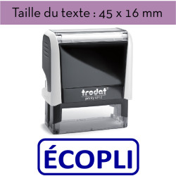 Tampon encreur "ÉCOPLI" XPrint Trodat 4912 | À seulement 28.90€