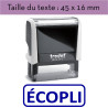 Tampon encreur "ÉCOPLI" XPrint Trodat 4912 | À seulement 28.90€