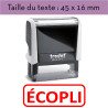 Tampon encreur "ÉCOPLI" XPrint Trodat 4912 | À seulement 28.90€