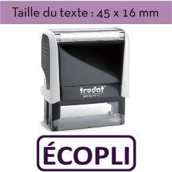 Tampon encreur "ÉCOPLI" XPrint Trodat 4912 | À seulement 28.90€