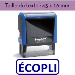 Tampon encreur "ÉCOPLI" XPrint Trodat 4912 | À seulement 28.90€