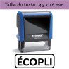 Tampon encreur "ÉCOPLI" XPrint Trodat 4912 | À seulement 28.90€