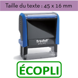 Tampon encreur "ÉCOPLI" XPrint Trodat 4912 | À seulement 28.90€