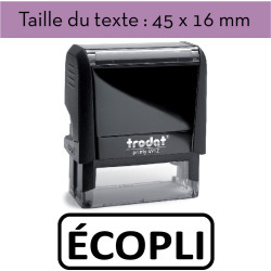 Tampon encreur "ÉCOPLI" XPrint Trodat 4912 | À seulement 28.90€