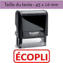 Tampon encreur "ÉCOPLI" XPrint Trodat 4912 | À seulement 28.90€