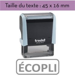 Tampon encreur "ÉCOPLI" XPrint Trodat 4912 | À seulement 28.90€