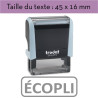 Tampon encreur "ÉCOPLI" XPrint Trodat 4912 | À seulement 28.90€